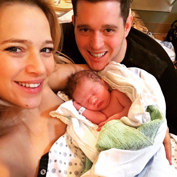 Michael Buble, Luisana Lopilato, Baby Noah Michael Buble, Luisana Lopilato, Baby Noah